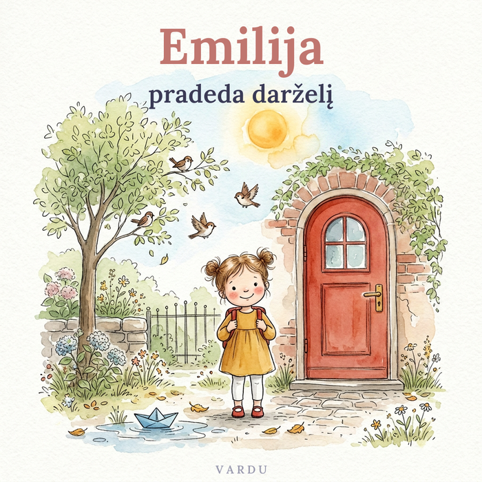 Pirmoji diena darželyje