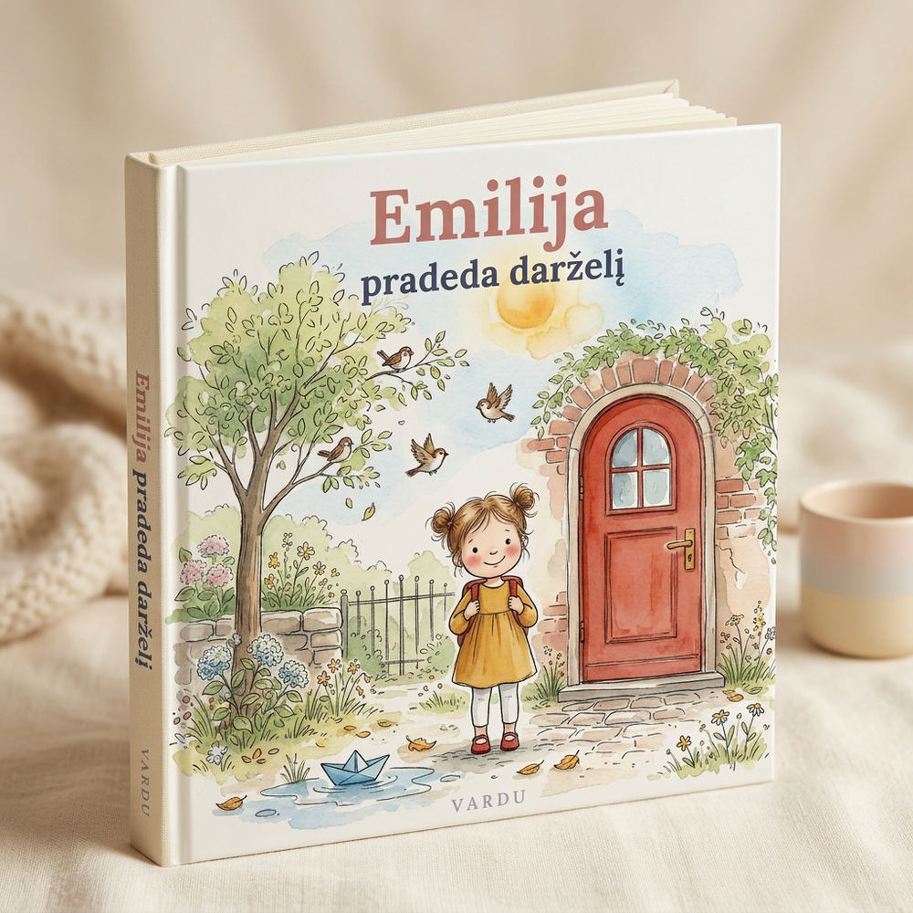Pirmoji diena darželyje